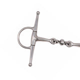 Jake Adams Full Cheek Double Jointed Bit W/ Stainless Steel Roller
