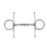 Jake Adams Full Cheek Nelson Gag Double Jointed Bit W/ Stainless Steel Roller