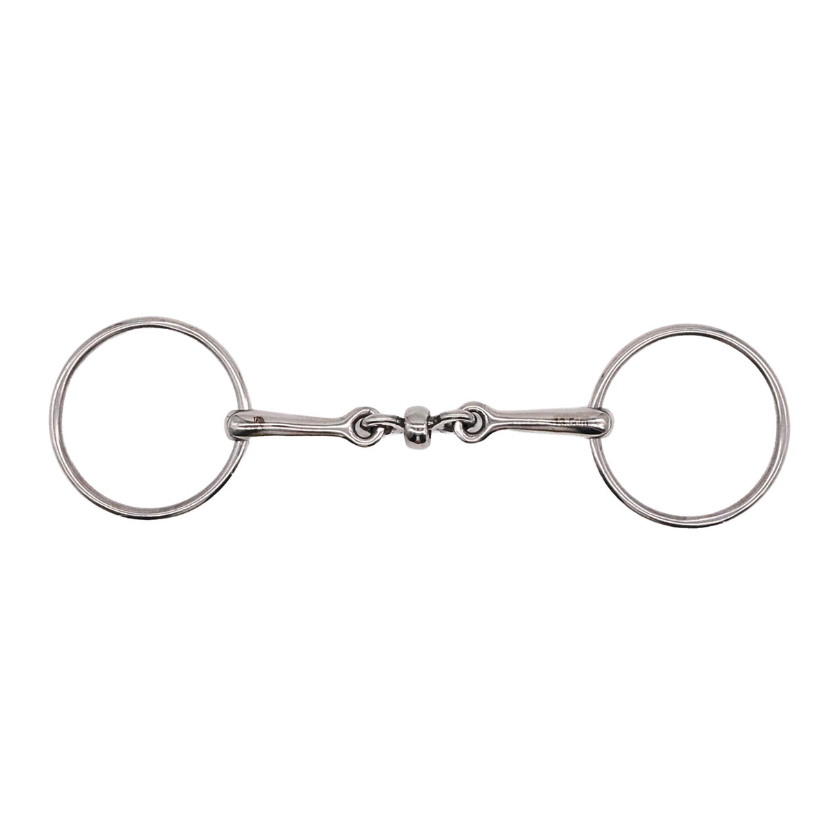Jake Adams Loose Ring Double Jointed Bit W/ Stainless Steel Roller