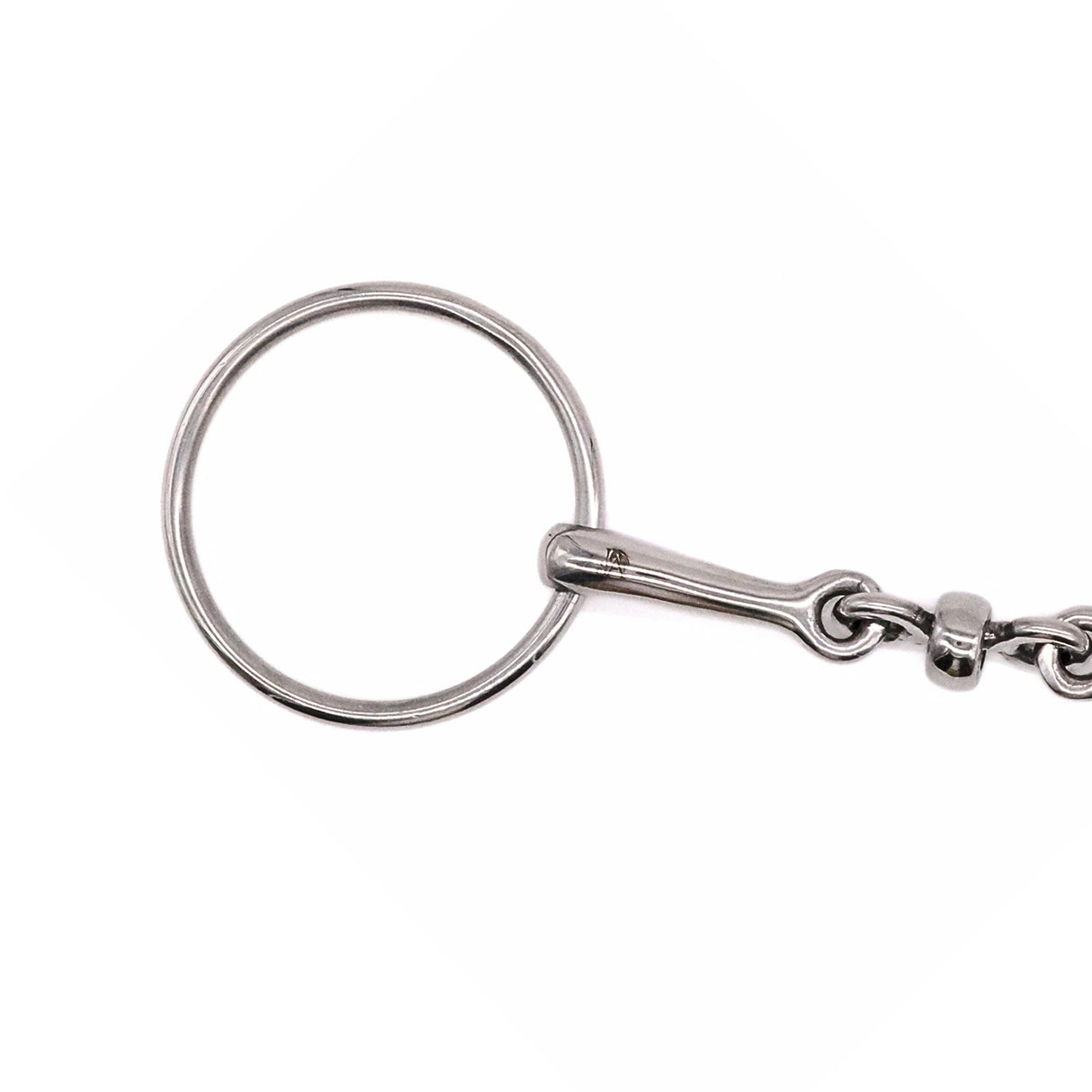 Jake Adams Loose Ring Double Jointed Bit W/ Stainless Steel Roller