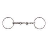 Jake Adams Loose Ring Double Jointed Whistle Bit W/ Lozenge