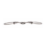 Jake Adams Loose Ring Double Jointed Whistle Bit W/ Lozenge