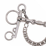 Jake Adams Pelham Double Jointed Whistle Bit W/ Lozenge