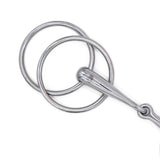 Mors d'équitation Jake Adams Wilson en acier inoxydable