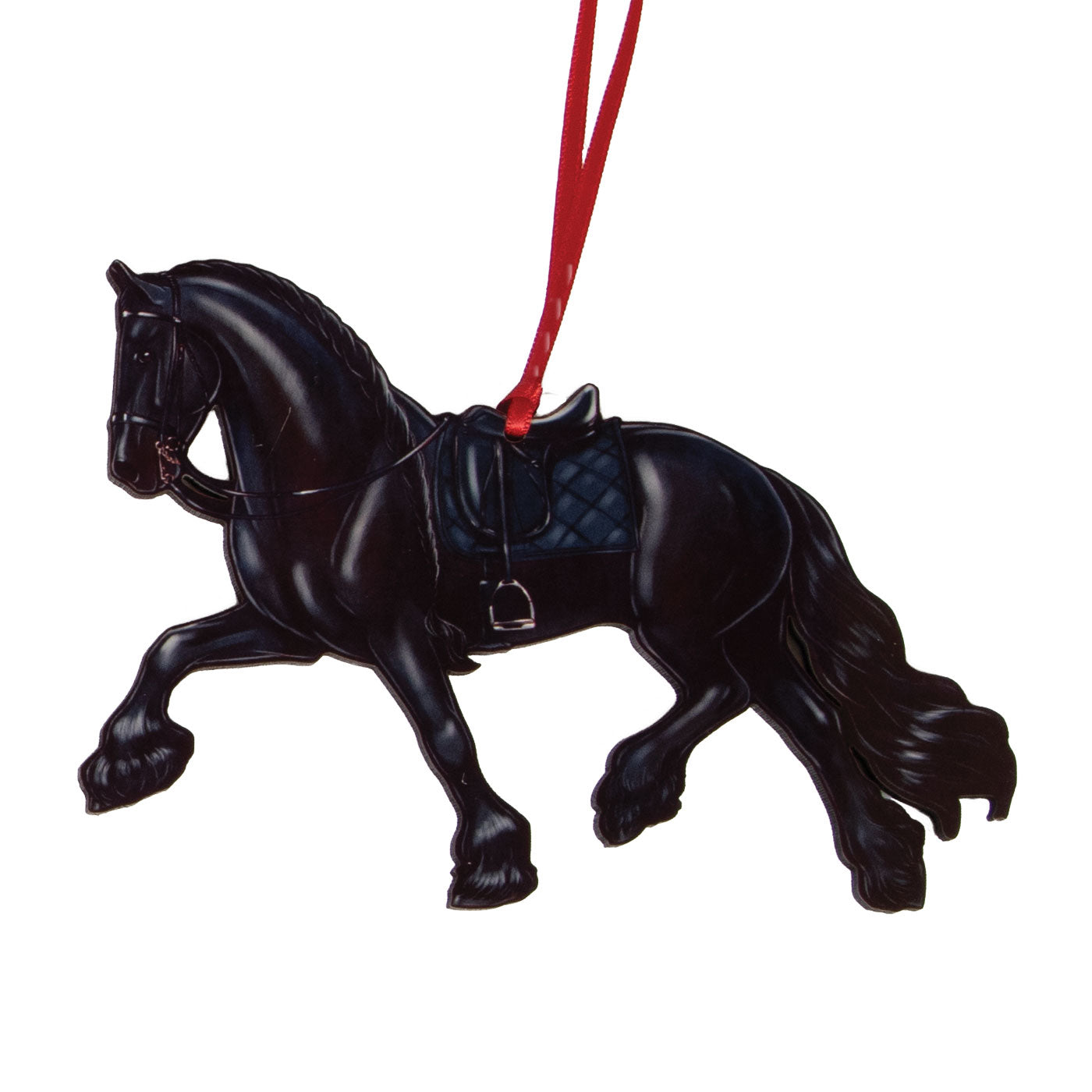 Classy Equine Friesian Dressage Ornament Greenhawk Equestrian Sport