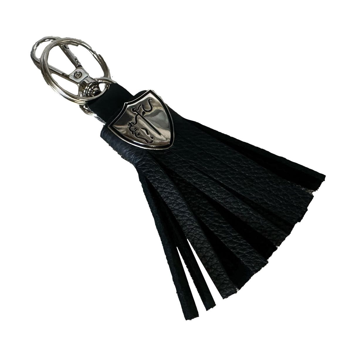 Black Knight Mini Tassel Keychain