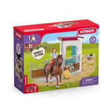 Schleich Horse Club Horse Box W/ Hannah & Cayenne