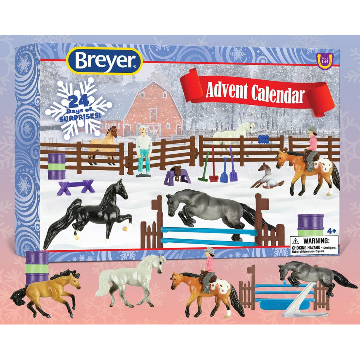 Calendrier de l'Avent Breyer Holiday Mini Whinnies Play Set