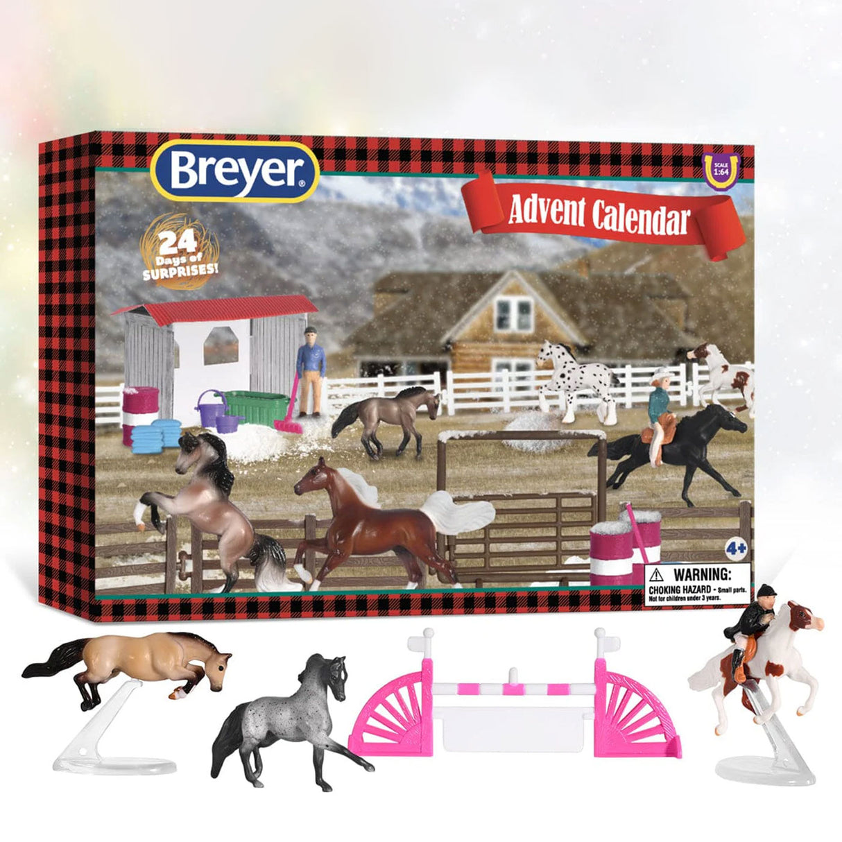 Calendrier de l'Avent Breyer Holiday Mini Whinnies Play Set