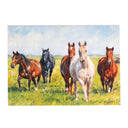 Carte de fête « Chevaux en peinture » – Ink on Paper