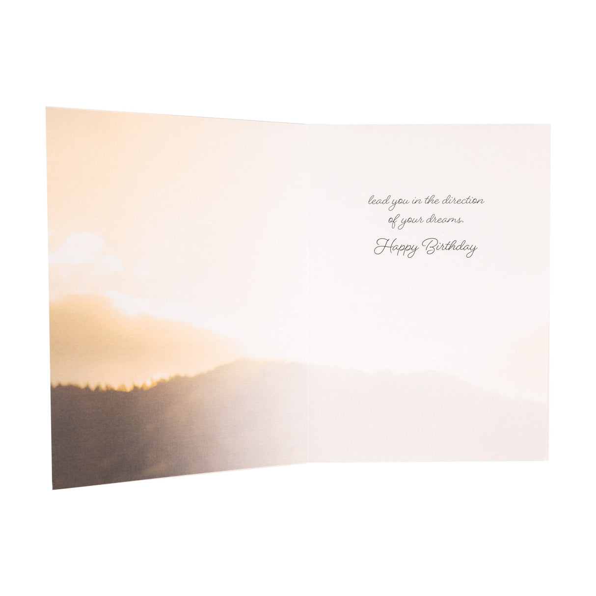 Ink on Paper Sunrise Cowgirl Birthday Card