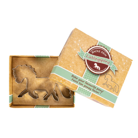 Kelley & Co. Pony Cookie Cutter In Gift Box