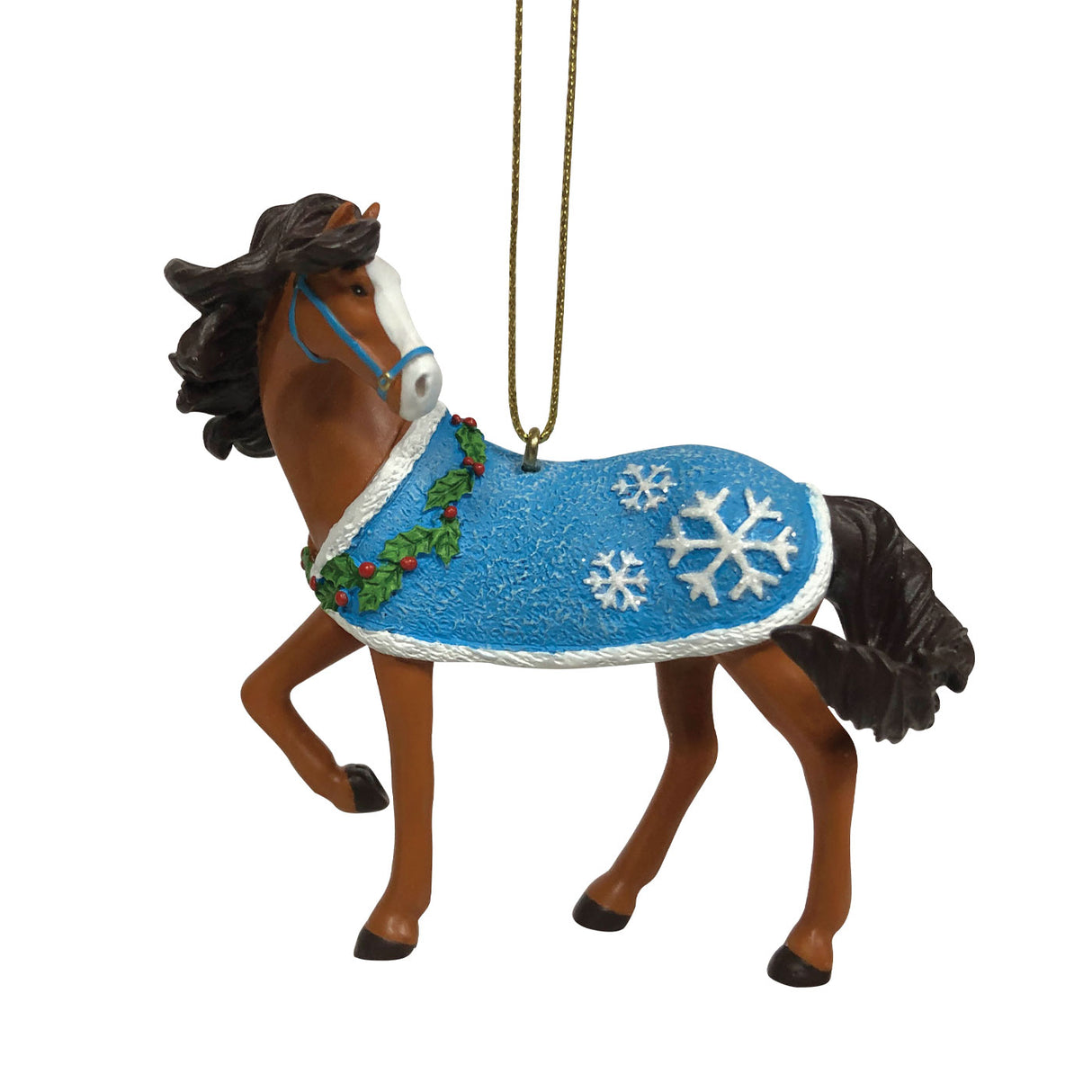 The Trail of Painted Ponies Snow Ready Ornament