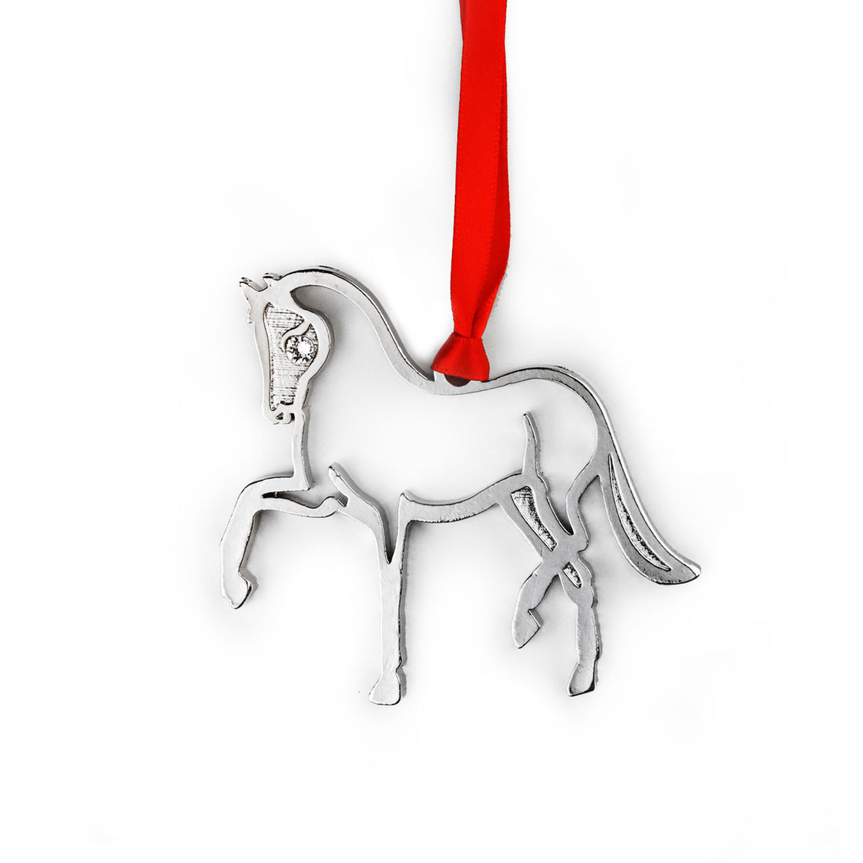 Loriece Horse Sillhouette Christmas Ornament