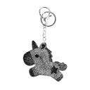 Porte-clés licorne avec étoile Waldhausen