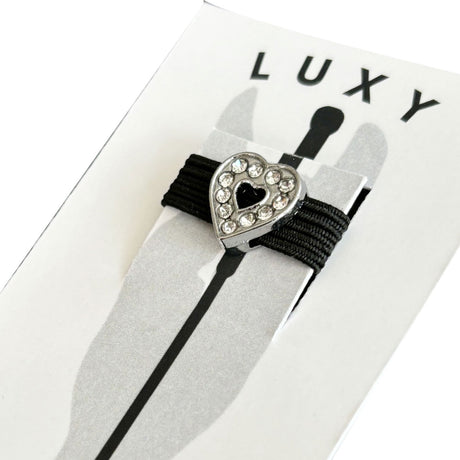 Luxy Rhinestone Heart Crop Charm