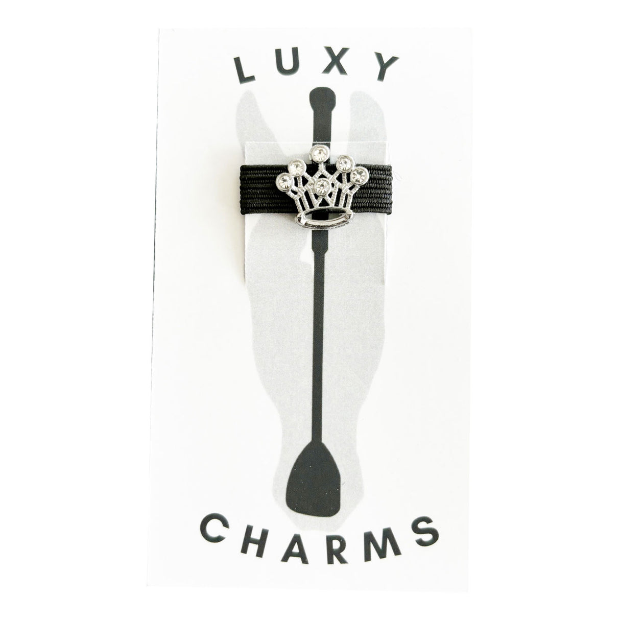 Charm couronne de luxe en strass