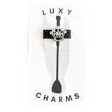 Charm couronne de luxe en strass