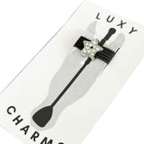 Charm luxueux en forme d'étoile en strass