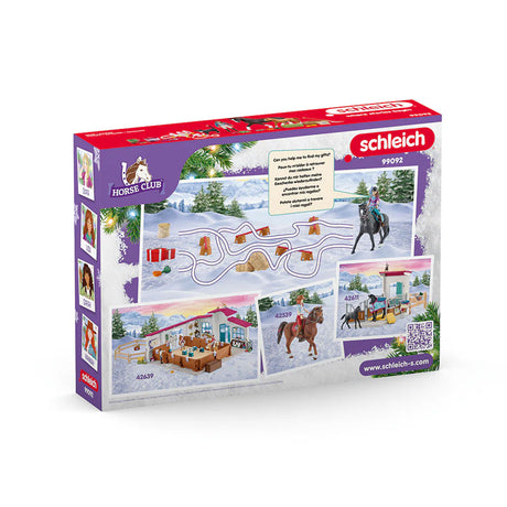 Calendrier de l'Avent Cheval Schleich Horse Club 2024