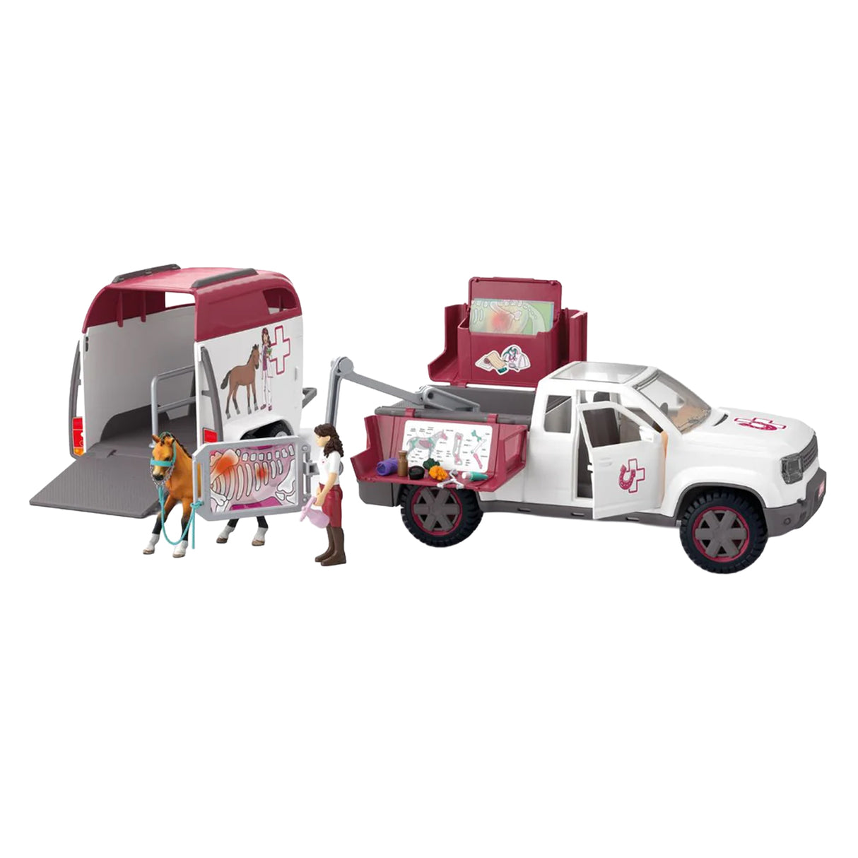 Schleich Horse Club Vétérinaire mobile avec remorque