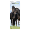 Calendrier Slimline 2026 pour les amateurs de chevaux BrownTrout