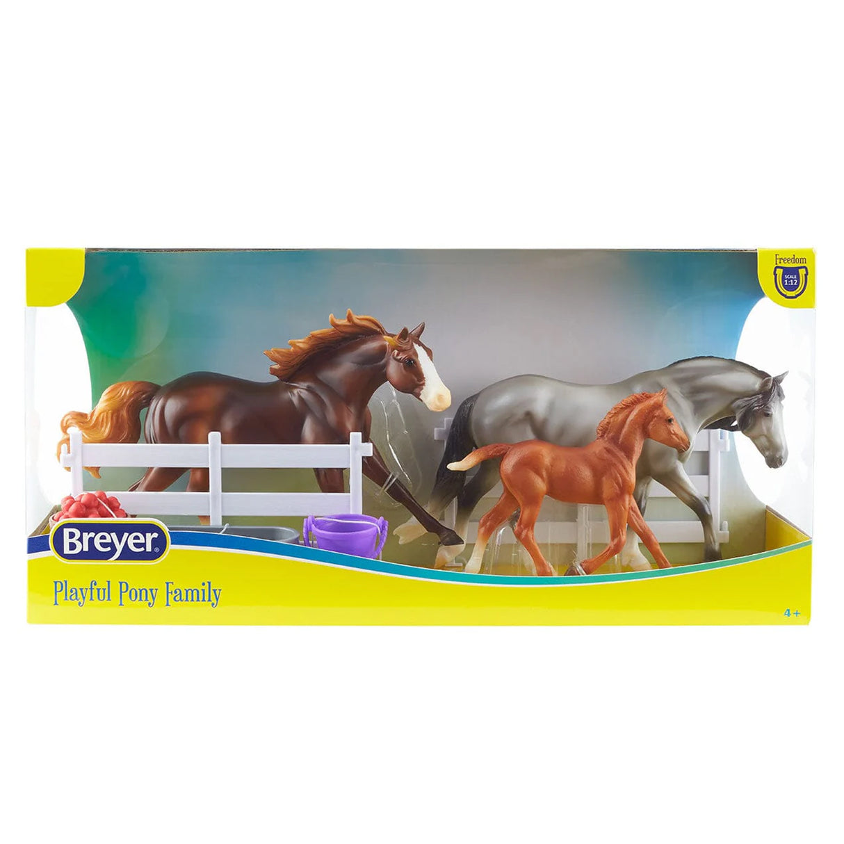 Ensemble familial de poneys ludiques Breyer Freedom