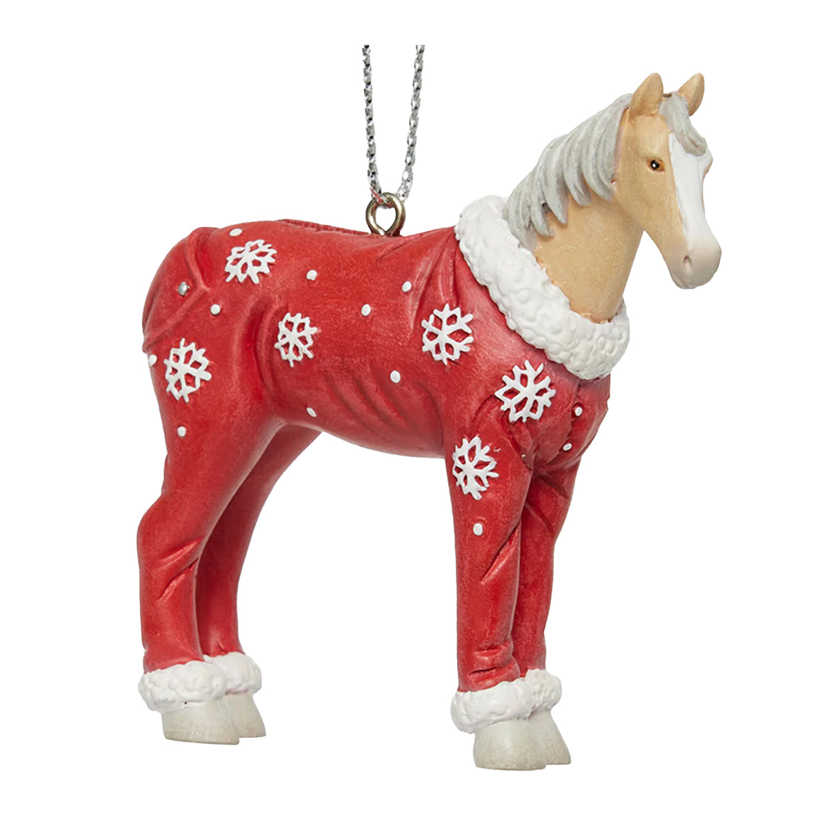 Trail of Painted Ponies Christmas Pajamas Ornament