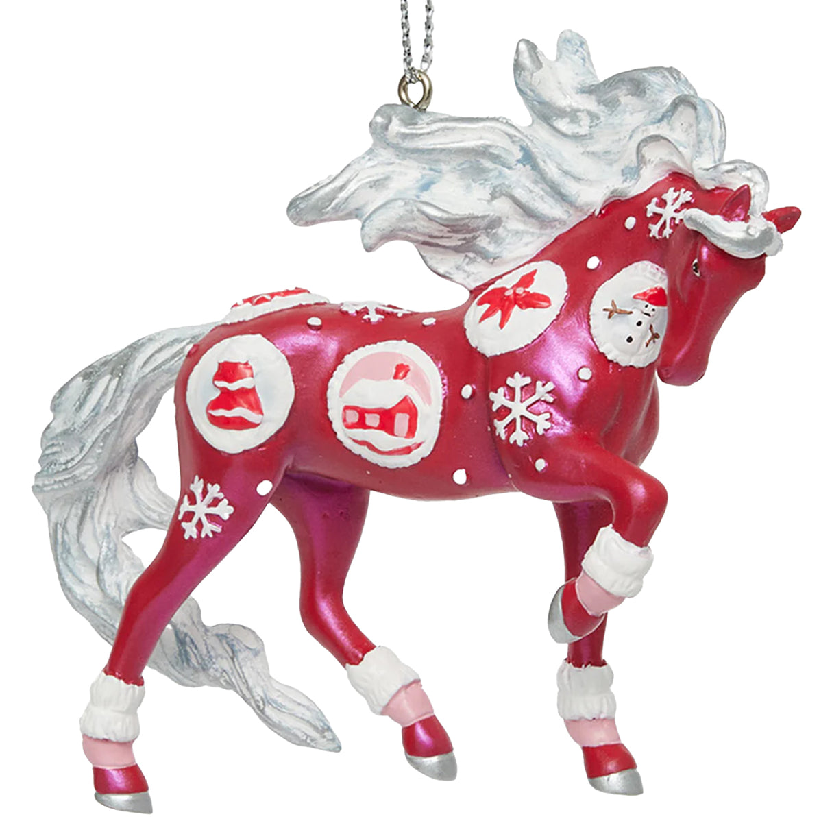 Trail of Painted Ponies Holiday Sampler Ornament