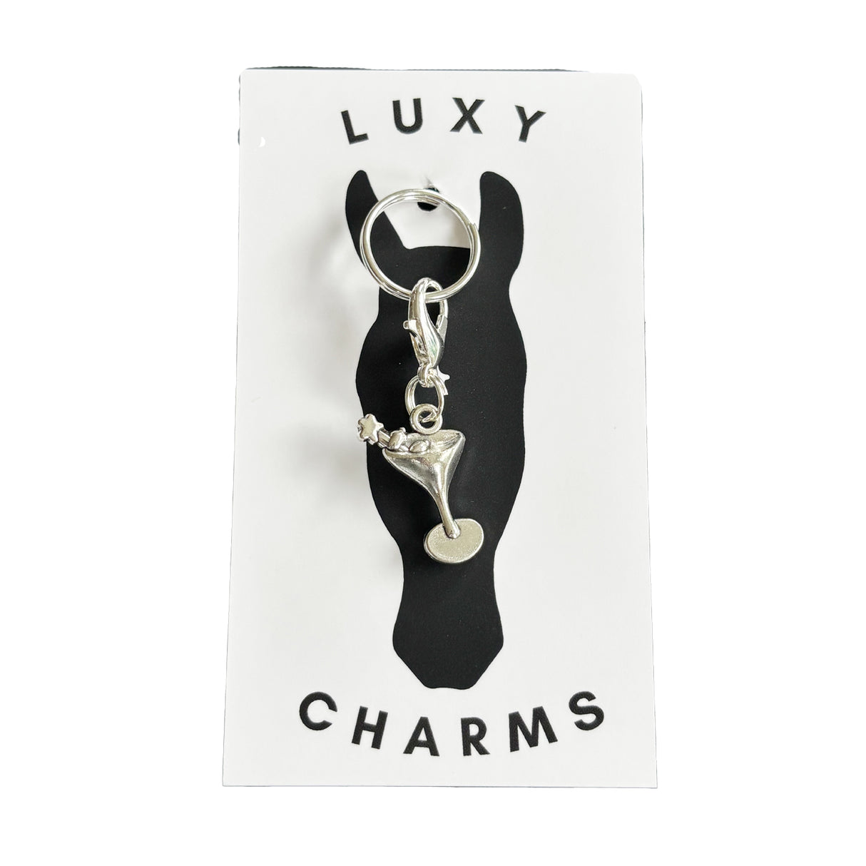 Luxy Charms Martini Tack Charm