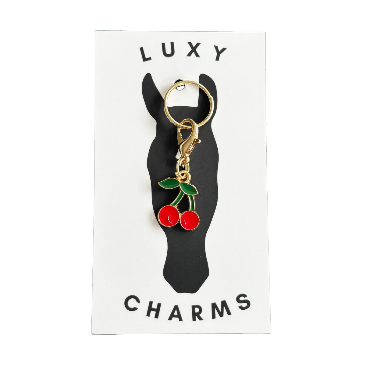 Luxy Charms Cherries Tack Charm
