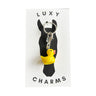 Breloque en forme de canard en caoutchouc Luxy Charms
