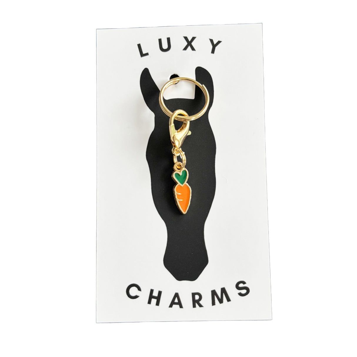 Luxy Charms Carrot Tack Charm