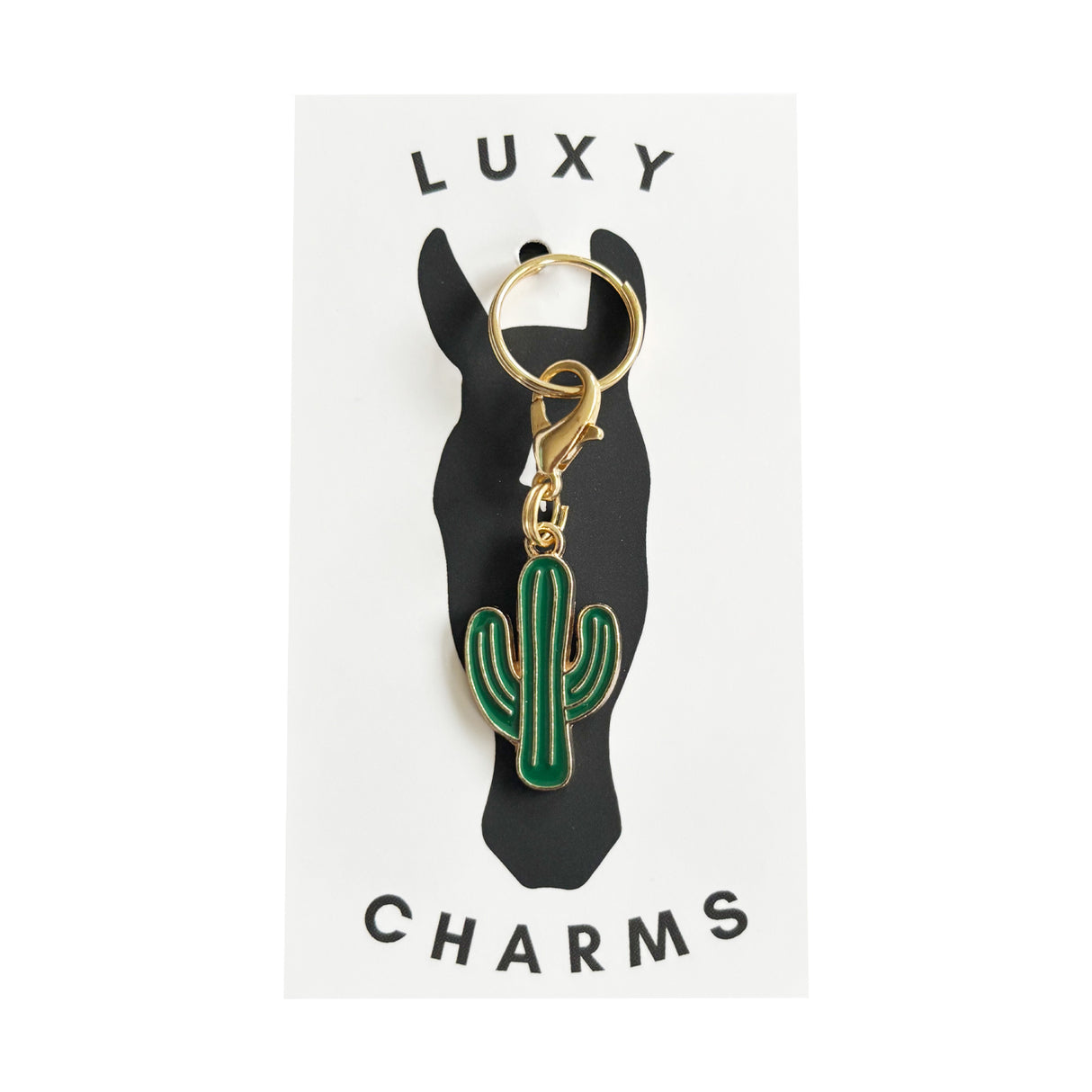 Luxy Charms Cactus Tack Charm