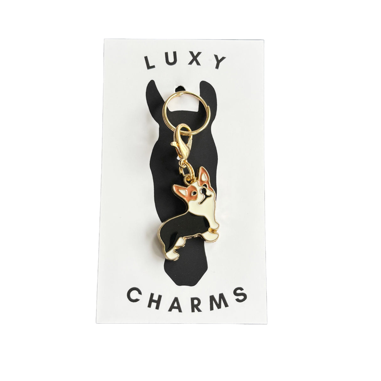 Luxy Charms Corgi Tack Charm