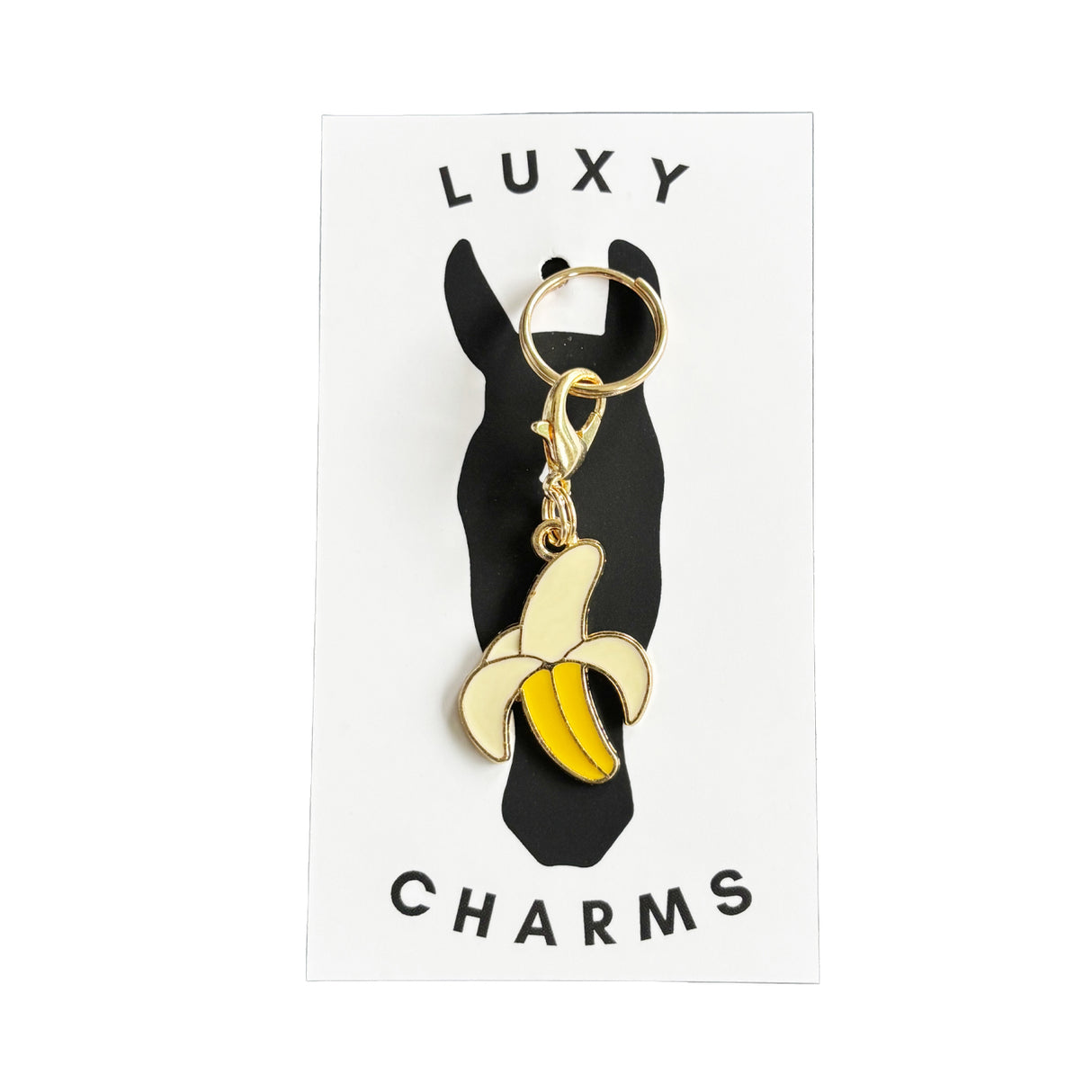 Luxy Charms Banana Tack Charm