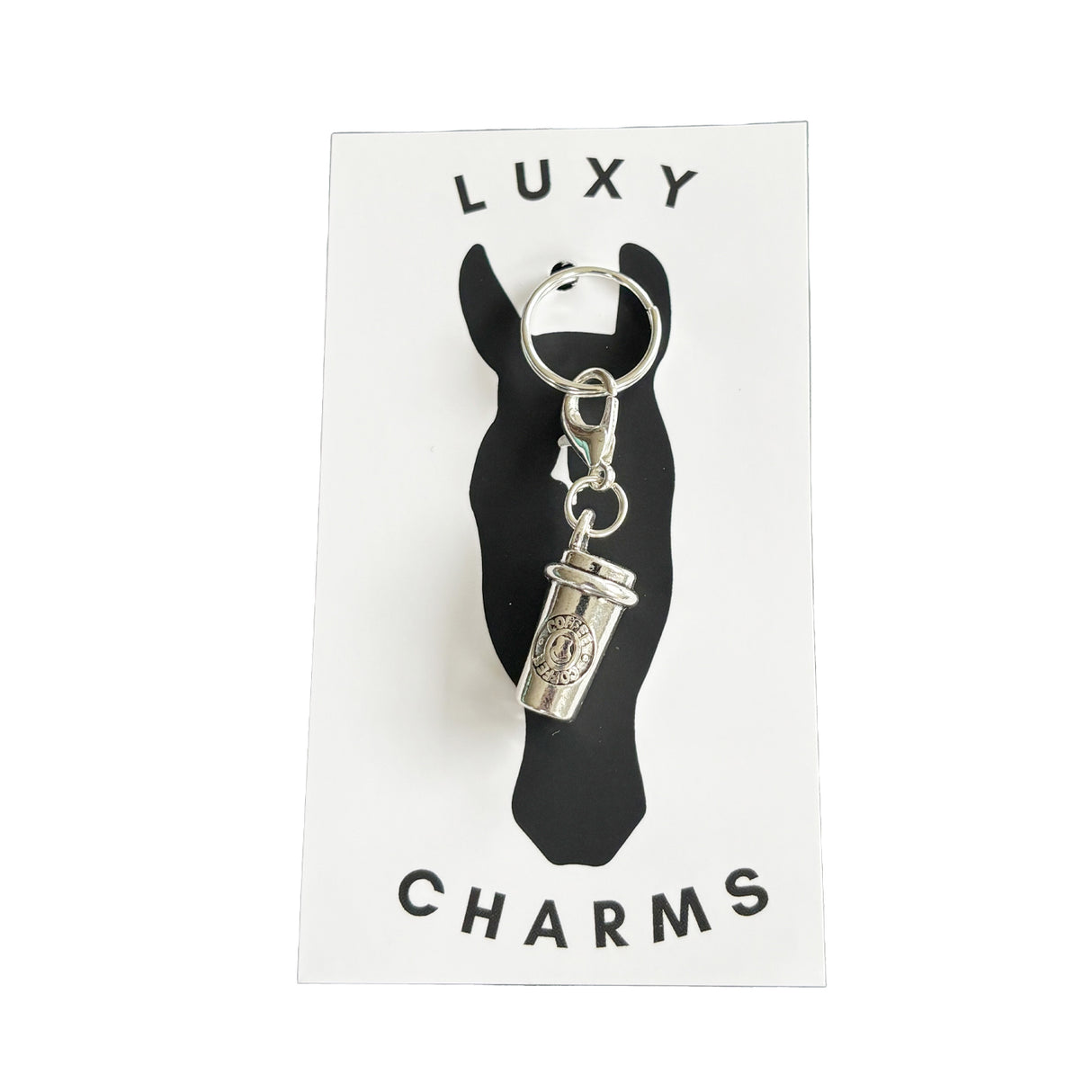Luxy Charms Coffee Cup Tack Charm