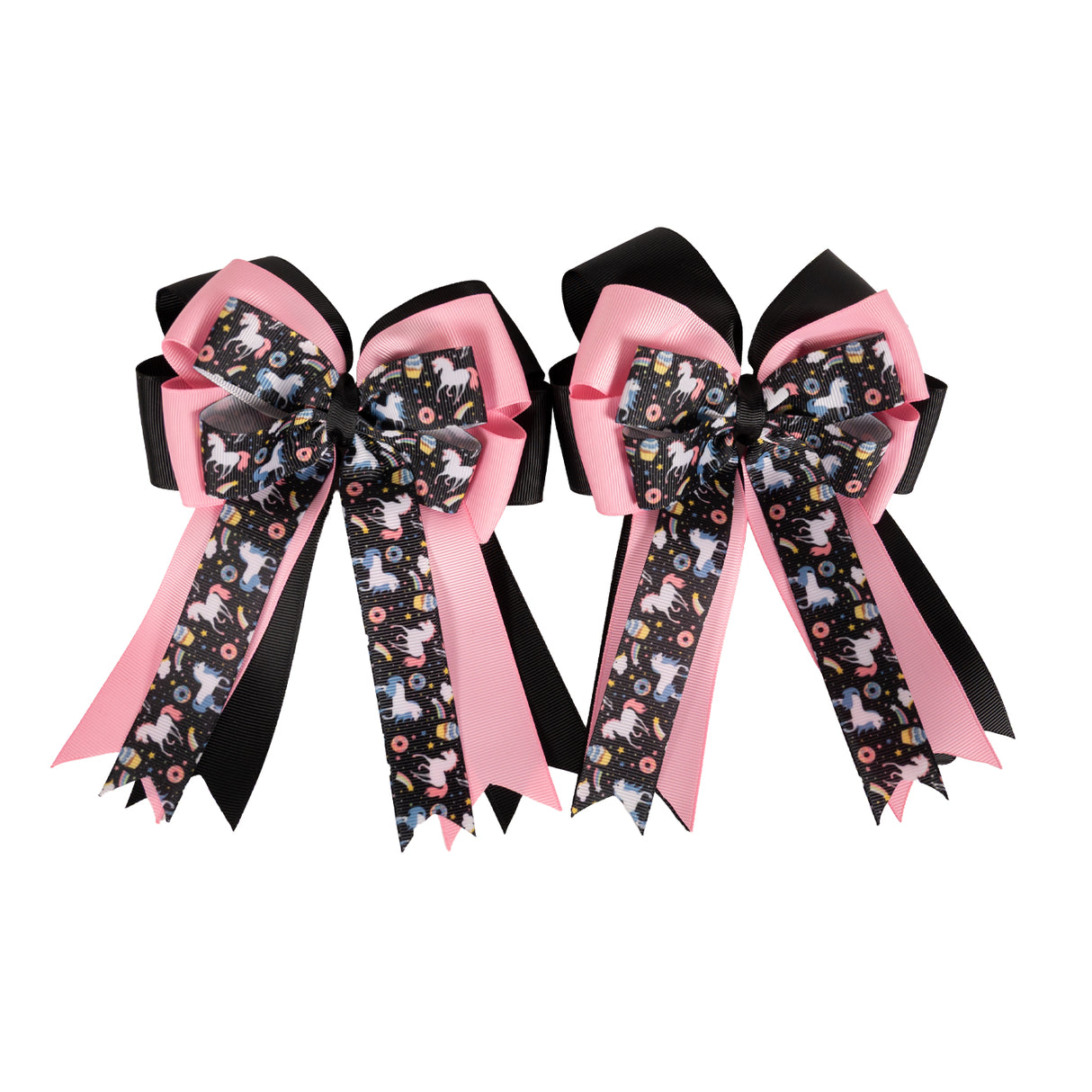 Space Ponies x The Blue Equestrian Show Bows