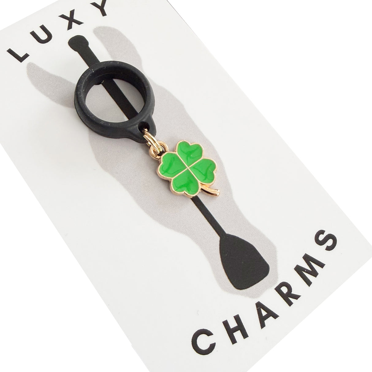 Luxy Charms 4 Leaf Clover Crop Charm 2.0