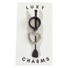 Breloque de cravache Luxy Charms  Cœur Strass 2.0