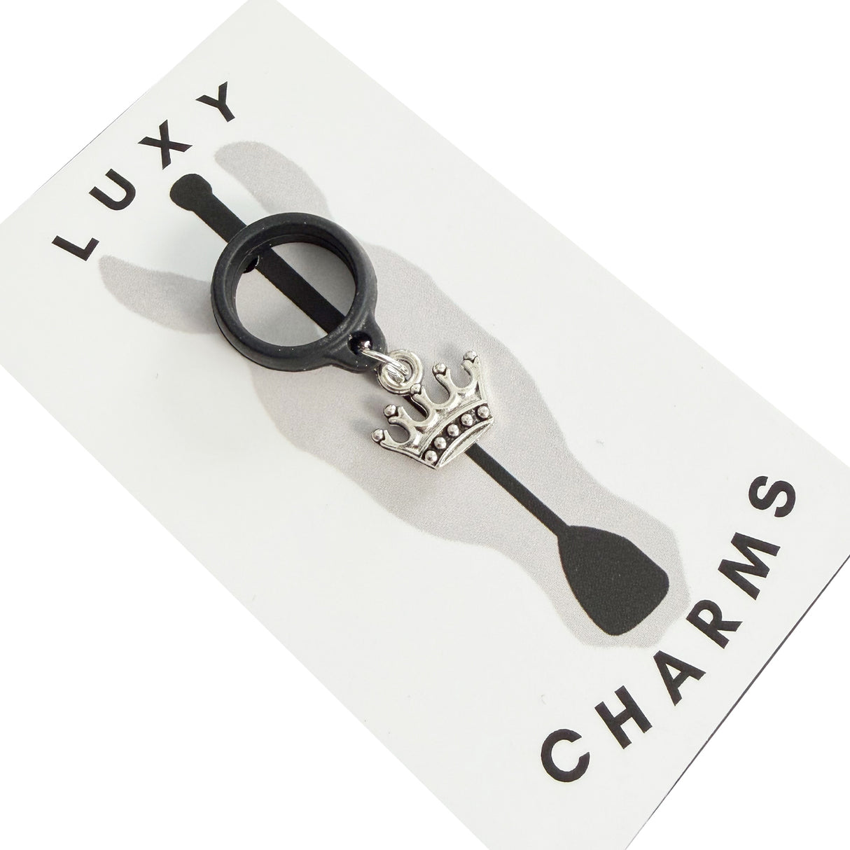 Luxy Charms Silver Crown Crop Charm 2.0