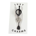 Luxy Charms Crystal 4 Leaf Clover Crop Charm 2.0