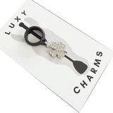 Luxy Charms Crystal 4 Leaf Clover Crop Charm 2.0