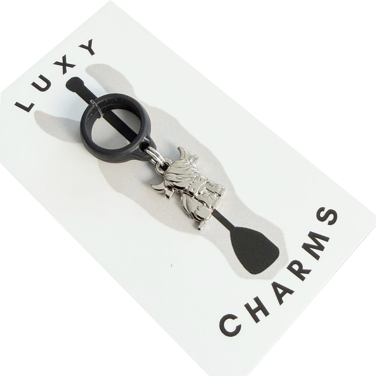 Luxy Charms Highland Cow Crop Charm 2.0