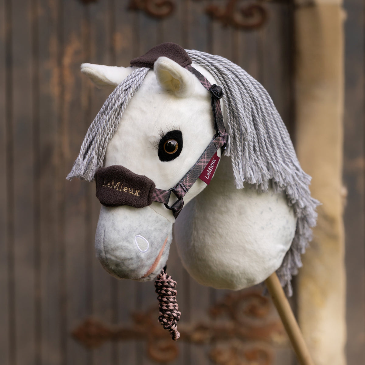 Licou Vogue Heritage pour cheval-jouet Hobby Horse et laisse LeMieux
