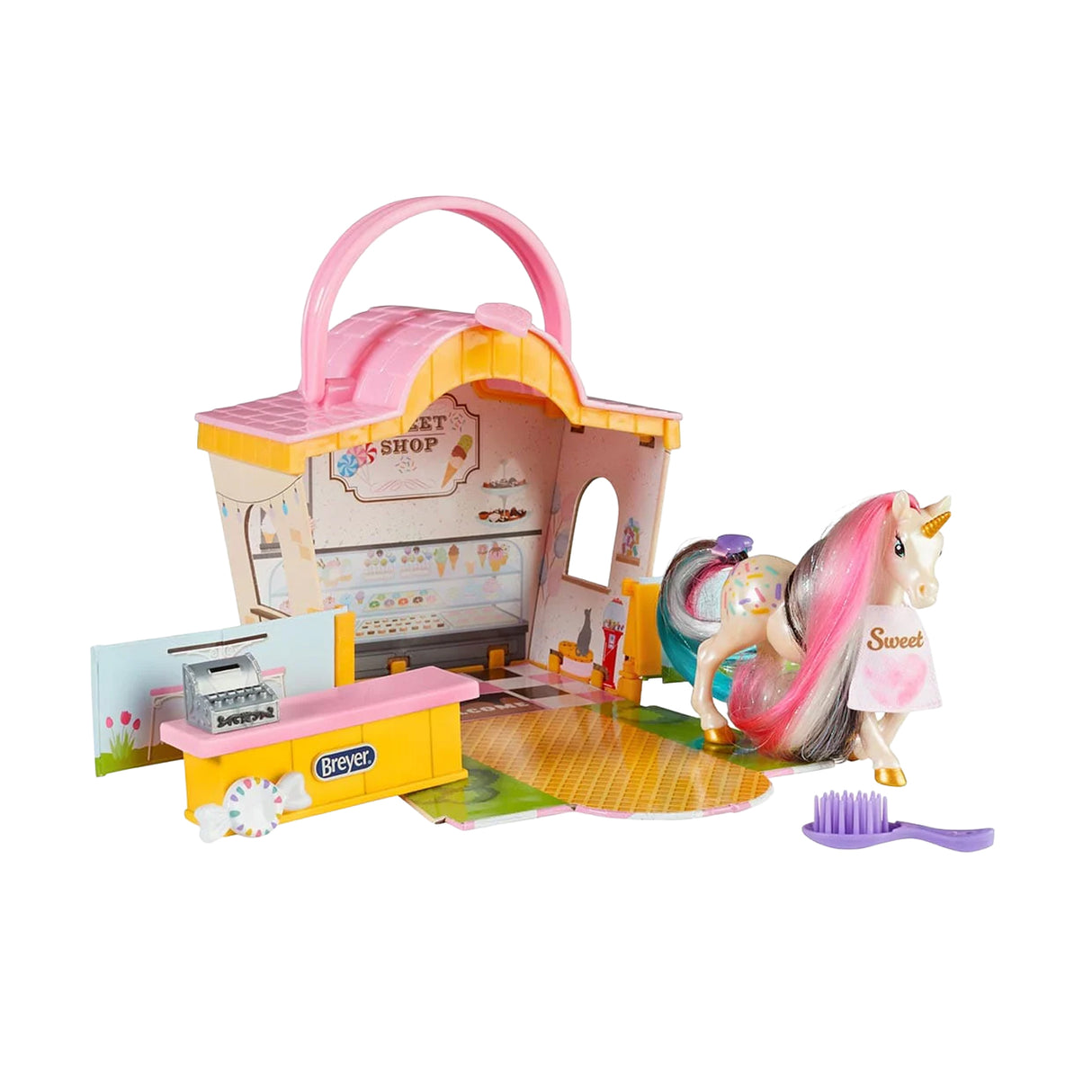 Breyer Mane Beauty Li'l Beauties Sweet Shop Coffret de Jeu