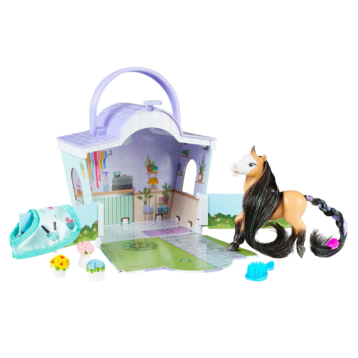 Breyer Mane Beauty Li'l Beauties : Le Magasin de Fleurs