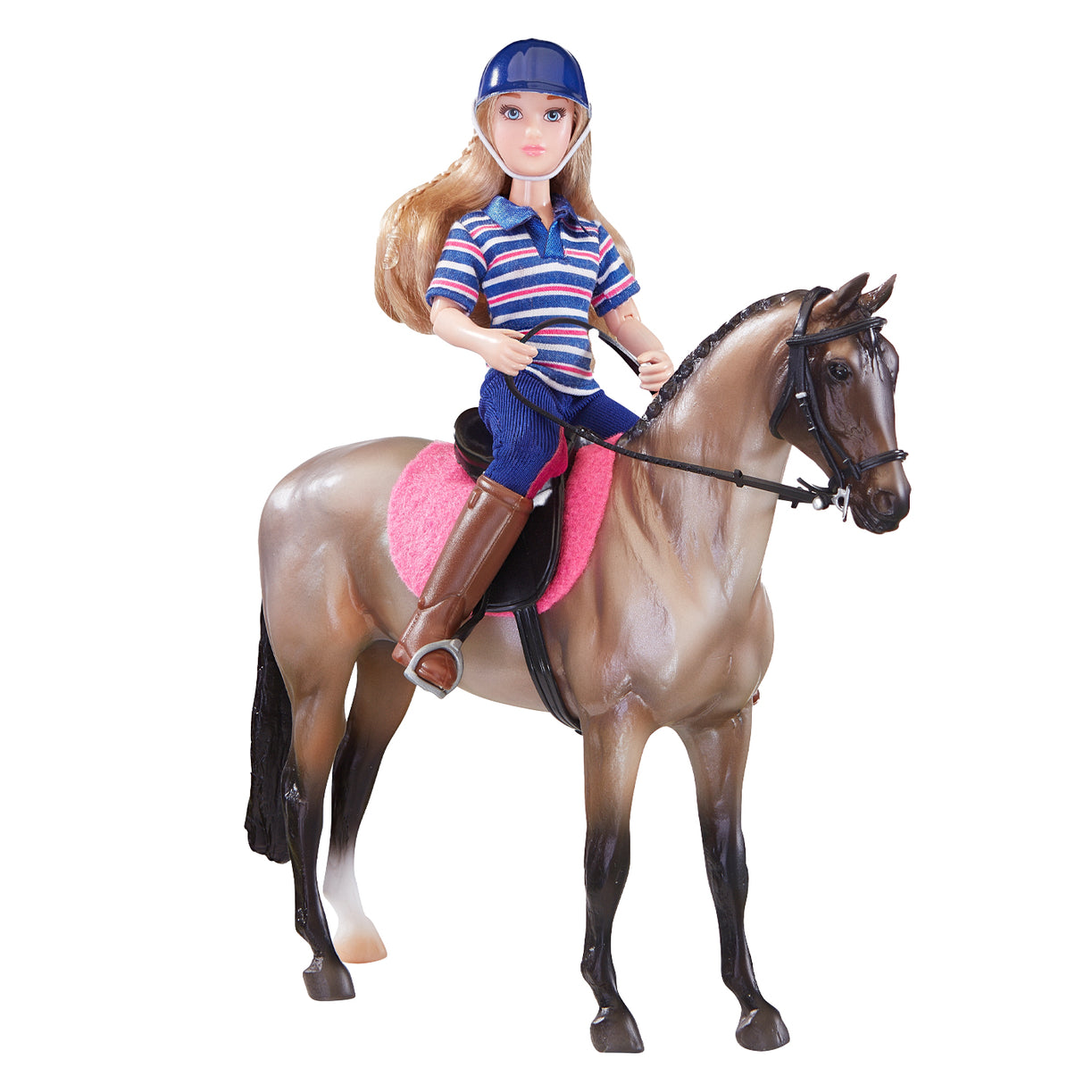 Cheval et cavalier anglais Breyer Freedom