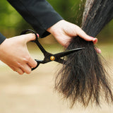 Ciseaux de coupe de queue de cheval pour poney poilu