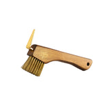 Cure-pied en bois à poils de cuivre Hairy Pony